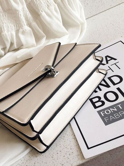 Chain PU Leather Detachable Shoulder Strap Handbag - Bela Fils BoutiqueBags & WalletsBela Fils Boutique